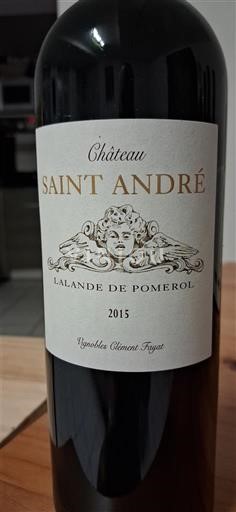 Bordeaux Lalande-de-Pomerol Château Saint André 2015