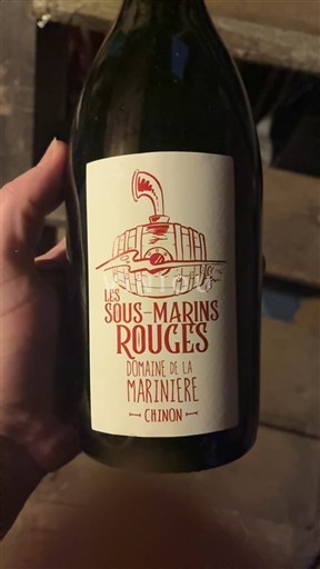 Dolina Loare Chinon Domaine La Marinière Les Sous-Marins Rouges 2021