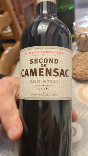 Bordeaux Haut-Médoc Château Camensac Second de Camensac 2016