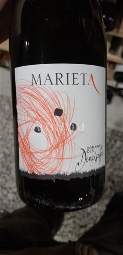 Víno Rouge sec Marieta Demazet 2022 Francie Údolí Rhôny Côtes-du-Rhône AOC