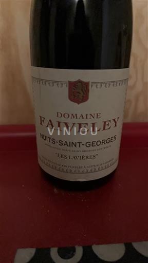 Burgundija Nuits-Saint-Georges Faiveley Les Lavières 2008