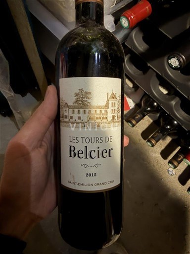 Bordeaux Saint-Émilion Grand Cru Les Tours de Belcier 2015