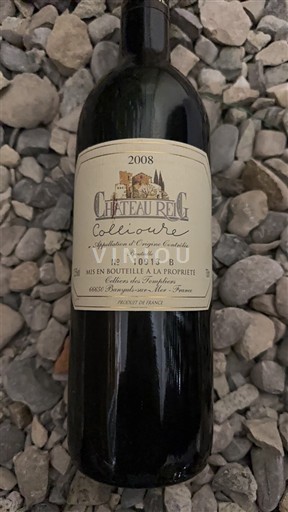 Roussillon Collioure Château Reig 2008