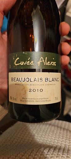 Beaujolais Non specificato Olivier Depardon Alexis 2010