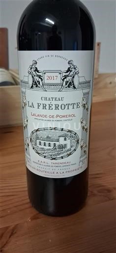 Bordeaux Lalande-de-Pomerol Château La Frérotte 2017
