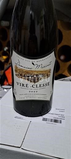 Burgundy Viré-clessé Domaine Morisé 2022