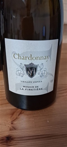 Thung lũng sông Loire Thung lũng Loire Manoir de la Firetière Chardonnay Vieilles Vignes 2022