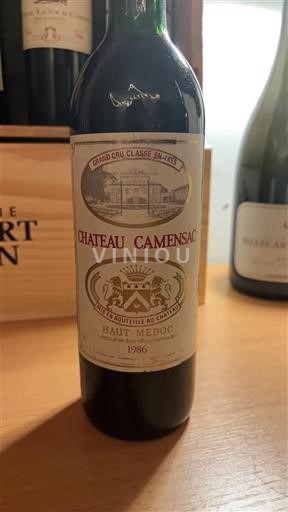 Bordeaux Haut-Médoc Grand Cru Château Camensac 1986
