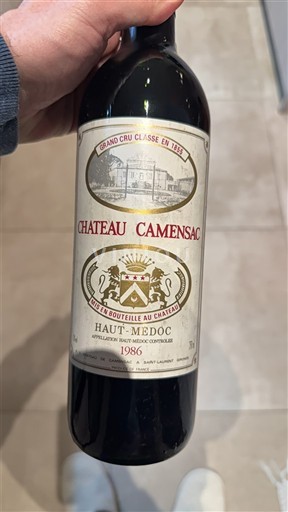 Бордо Го-Медок Grand Cru Château Camensac 1986
