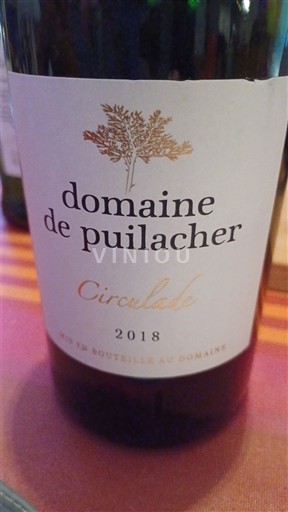 Languedoc Domaine Puilacher Circulade 2018