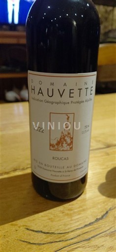Provence, hạ lưu Rhône, Corse Anpơ-Haute-Provence Domaine Hauvette Roucas 2022