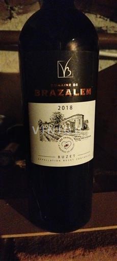 Lounais-Ranska Buzet Domaine Brazalem 2018