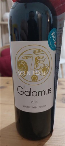 Viinit Rouge sec Galamus Galamus 2016 Ranska Languedoc Corbières AOC