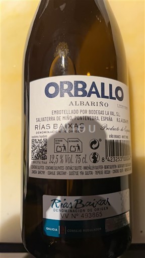 Galicia Rías Baixas Bodegas La Val Orballo 2023