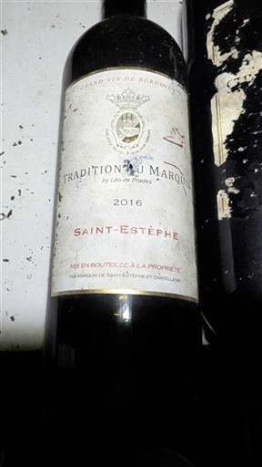 Bordeaux Saint-Estèphe Marquis de Saint-Estèphe Tradition du Marquis 2016