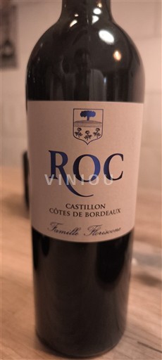 Bordeaux Castillon Côtes de Bordeaux Famille Kressmann ROC 2019