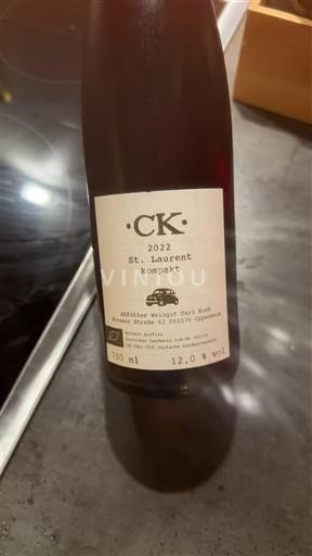 Rheinhessen Weingut Carl Koch St. Laurent kompakt 2022