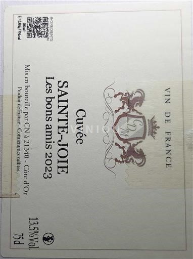 Bourgogne Sainte-Joie Les bons amis 2023