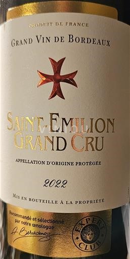 Bordeaux Saint-Émilion Grand Cru St. Sulpice de Faleyrens 2022