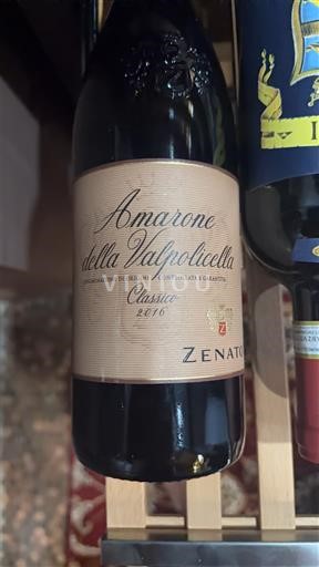 Vénétie Amarone della Valpolicella Zenato Classico 2016