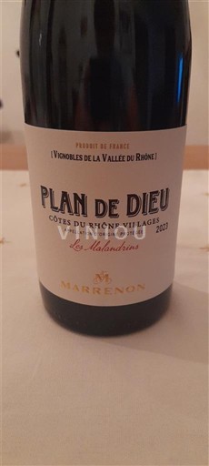 Valle del Ródano No especificado Marrenon Les Malandrins 2020