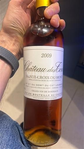 Bordeaux Sainte-Croix-Du-Mont Château S Tours 2009