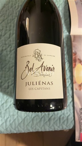 Beaujolais Juliénas Domaine Bel Avenir Les Capitans 2022