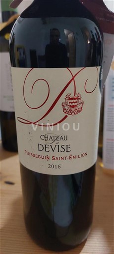 Bordeaux Puisseguin-Saint-Émilion Château Vise 2016