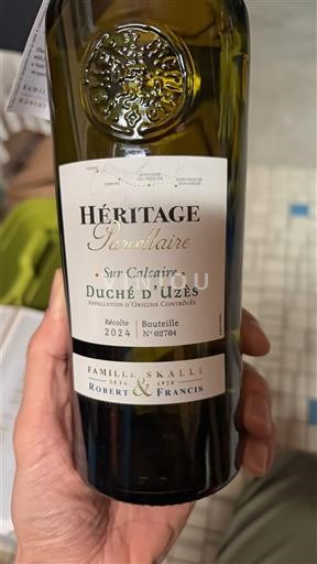 Valle del Rodano Ducato di Uzès Famille Skalli Héritage Parcellaire 2024