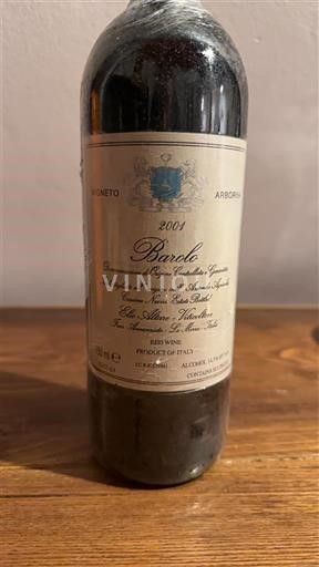 Vine Rouge sec Arborina Elio Altare 2001 Italien Piemonte Barolo DOC