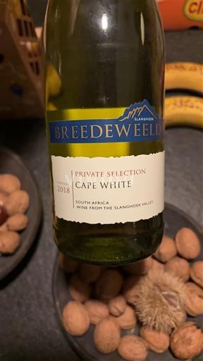 Valle del Breede Breedekloof Breedeweelde Cape White 2018