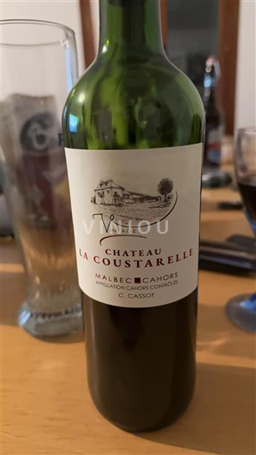 Jugozahod Cahors Château La Coustarelle Vintage Neleten.