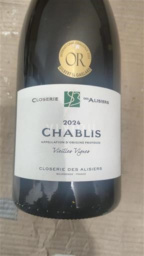Burgundia Chablis Closerie des Alisiers Vieilles Vignes 2024