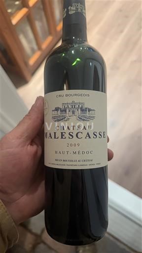 Bordeaux Haut-Médoc Château Malescasse 2009