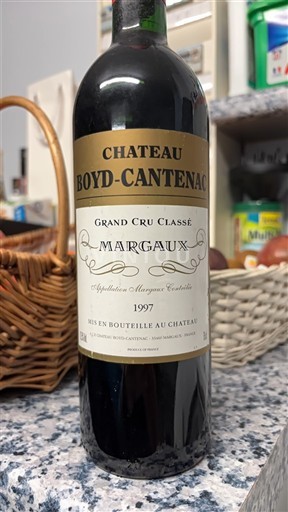 Bordeaux Margaux Grand Cru Château Boyd-Cantenac 1997