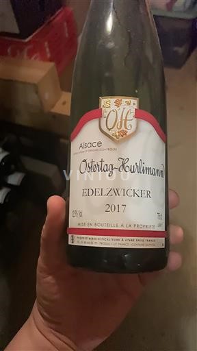Alsace Ostertag-Lorimann Edelzwicker 2017
