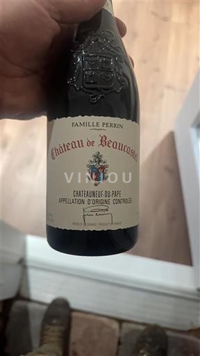 Vale do Ródano Châteauneuf-du-Pape Château Beaucastel Não Sazonado