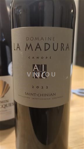 Languedoc Saint-Chinian Domaine La Madura Canopé 2022