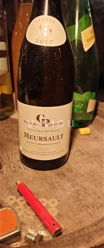 Borgogna Meursault Pierre Gruber 2017