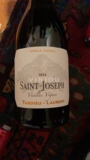 Rhône-dalen Saint-Joseph Tardieu-Laurent Vieilles Vignes 2016