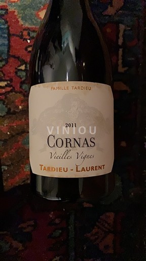 Vina Rouge sec Vieilles Vignes Tardieu-Laurent 2011 Francija Rona dolina Cornas AOC