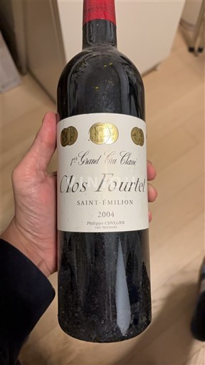 Bordeaux Saint-Émilion Premier Grand Cru Classé Clos Fourtet 2004