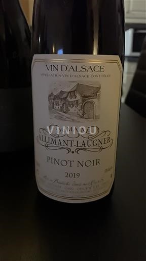Alsácia Domaine Allimant-Laugner 2019