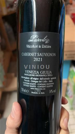 Friuli-Venecia Julia Venezia Giulia Azienda Agricola Pascolo Cabernet Sauvignon 2021