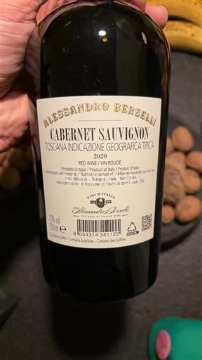 Toscana Alessandro Berselli Cabernet Sauvignon 2020