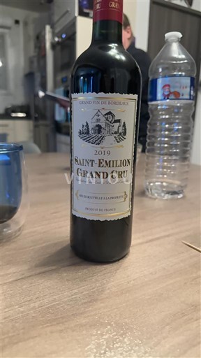 Bordeaux Saint-Émilion Grand Cru Artevino.sas 2019