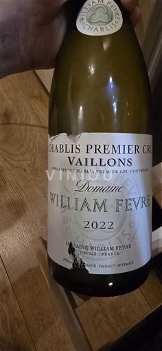 Burgundsko Chablis Premier Cru Domaine William Fèvre Vaillons 2022