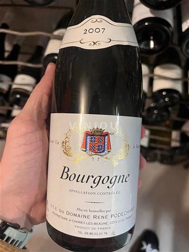 Bourgogne Domaine René Podechard 2007