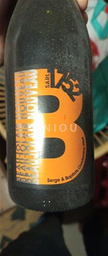 Beaujolais Beaujolais Nouveau Serge & Baptiste Chassagne 2010