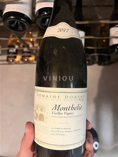 Burgundsko Monthélie Domaine Doreau Vieilles Vignes 2017
